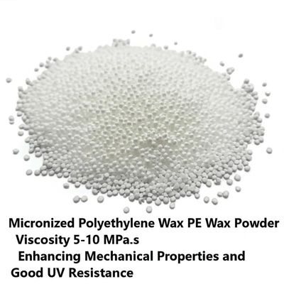 Micronized Polyethylene Wax PE Wax Powder with Viscosity 5-10 MPa.s Enhancing Mechanical Properties and Good UV Resistance