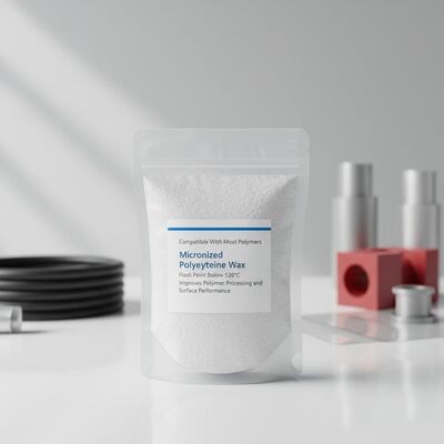 متوافق مع معظم البوليمرات الميكرونية من البولي إيثيلين الشمع نقطة إشتعال أقل من 120 درجة مئوية تحسن معالجة البوليمر وأداء السطح